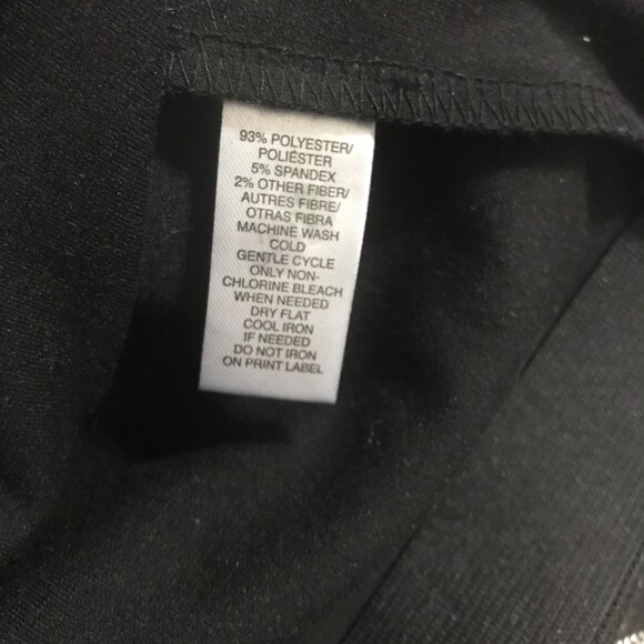 SOLD!!  Lou & Grey Small Heather Black Speckled Stripe Leggings - Picture 11 of 11